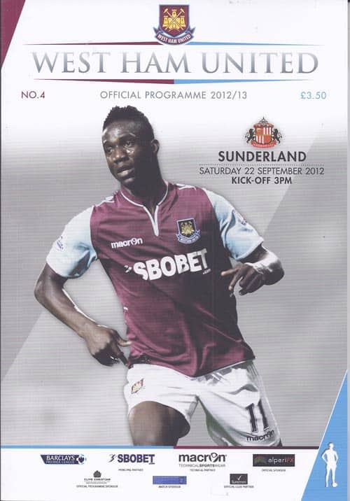 West Ham United FC v Sunderland FC